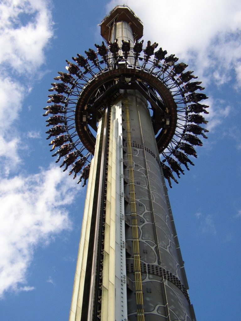Gyro-Drop Tower Scream im Heide Park Resort